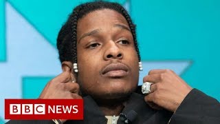 ASAP Rocky found guilty of assault  BBC News [upl. by Aynav]