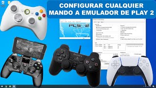 COMO CONECTAR CUALQUIER MANDO AL EMULADOR PS2 [upl. by Sandeep636]