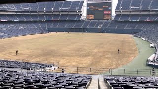 One last look at Jack MurphyQualcommSDCCU Stadium before its demolished [upl. by Aneret]