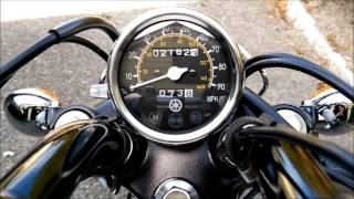 2014 Yamaha V Star 250 Review and Ride [upl. by Mosenthal722]