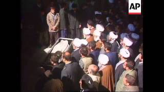 Iran  Khomeini Buried [upl. by Ahsiemak]