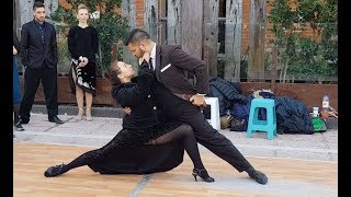 Amazing Real Tango Street Dance in Buenos Aires Argentina [upl. by Iur]