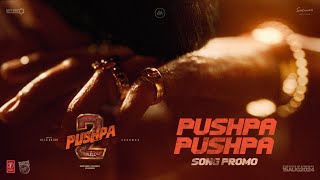 Pushpa Pushpa Song Promo🔥  Pushpa 2 The Rule  Allu Arjun  Sukumar  Rashmika  Fahadh Faasil DSP [upl. by Oram]