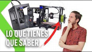 IMPRESORAS 3D TODO lo que tienes que saber antes de comprar una [upl. by Bjorn198]