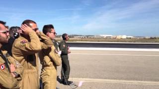 Rafale Marine training  simulation dappontage sur piste  Flottille 11F [upl. by Godden]