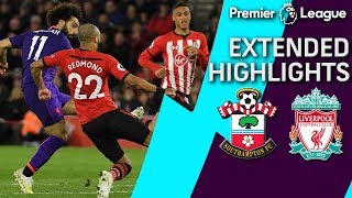 Southampton v Liverpool  PREMIER LEAGUE EXTENDED HIGHLIGHTS  4519  NBC Sports [upl. by Naivaj]