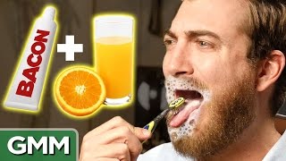 Toothpaste and Orange Juice Experiment [upl. by Etessil141]