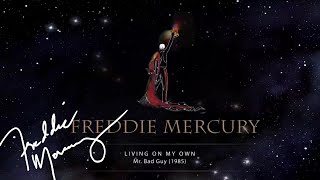 Freddie Mercury  Living On My Own Lyric Video [upl. by Bernt480]