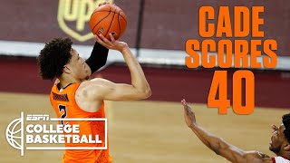 Cade Cunningham GOES OFF for 40 points against Oklahoma HIGHLIGHTS  ESPN College Basketball [upl. by Sergent312]