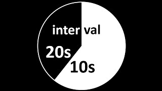 Interval Timer 20 Second  10 Second Rest [upl. by Shelby]