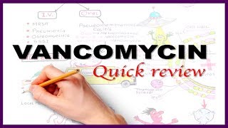 VANCOMYCIN Quick Review with Mnemonic [upl. by Boni]