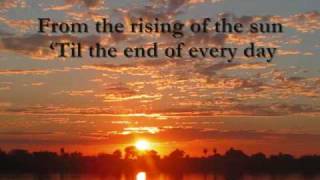 PRAISE ADONAI LYRICS [upl. by Hanikahs]