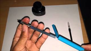 Parker Fountain Pen Refill  Piston Ink Converter and Cartridge [upl. by Demetria]