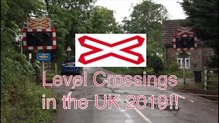 Level Crossings in the UK 2019 [upl. by Rissa]