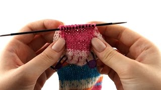 How to Knit Socks 4 Heel [upl. by Jewell]