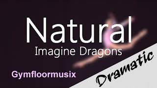 Natural by Imagine Dragons  Gymnastic Floor Music [upl. by Ahsi]