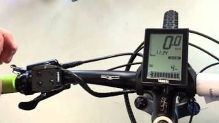 Yamaha EBike Display einstellen [upl. by Ahders700]