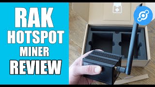 RAK Hotspot Miner V2 Review  Helium Network [upl. by Aicyle635]