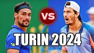 Fabio Fognini vs Giulio Zeppieri TURIN 2024 Highlights [upl. by Grania161]