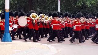 Massed Bands of the Guards Division Trooping the Colour 2022 [upl. by Drahcir78]