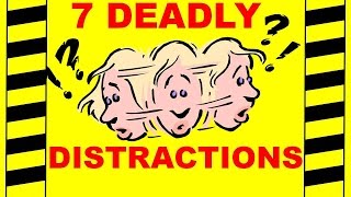 7 Deadly Distractions  Driving Operating Forklifts or Machinery  Safety Training Video [upl. by Leacock415]