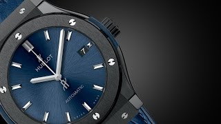 HUBLOT CLASSIC FUSION CERAMIC BLUE [upl. by Heyra]