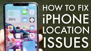 How To FIX Location  GPS Not Working On iPhone 2021 [upl. by Ralleigh]