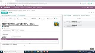 Gestion de stock ERP ODOO [upl. by Eiramesor642]