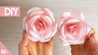 ► Cómo hacer una FLOR de PAPEL en 5 MINUTOS 😱🌺 [upl. by Addiego]