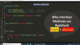 interface methods in java  Learn Coding [upl. by Kopp]