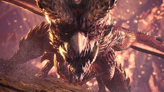 Monster Hunter World  Alatreon Boss Fight Hammer 4K [upl. by Hannahs551]