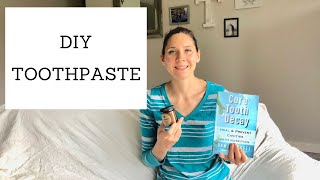 Organic Toothpaste Recipe  FAST amp EASY HOMEMADE DIY  Bumblebee Apothecary [upl. by Bradley]