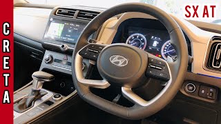 2022 Hyundai Creta Sx Automatic 🔥 Detailed Walkaround Review features and OnRoad Price [upl. by Mahseh]