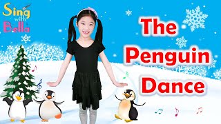 Penguin Song ♫The Penguin Dance with Lyrics  Brain Breaks  Kids Action Song  Sing with Bella [upl. by Montfort]