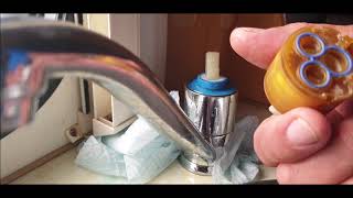 MOTORHOME MIXER TAP LEAKING AND FIX [upl. by Millan]