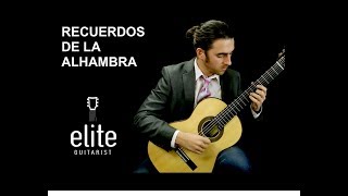 Learn to play Recuerdos de la Alhambra  EliteGuitaristcom Classical Guitar Tutorial Part 13 [upl. by Past]