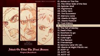 Attack on Titan Final Season Original Soundtrack [upl. by Ahseena]