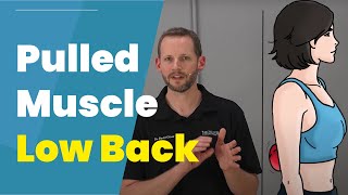 Pulled Muscle In Low Back 3 DIY Treatments [upl. by Notlew666]