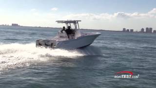 Tidewater Boats 252 CC Adventure 2016 Test Video  By BoatTESTcom [upl. by Iahs391]