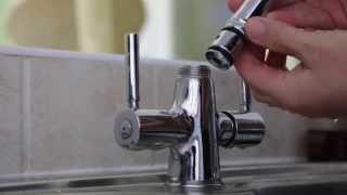 How to Repair Washer in Leaking Mixer tap from Base by Removing Neck  Fix Leaking Water faucet [upl. by Elolcin]