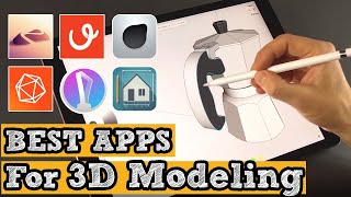 3D Modeling Apps For ios Ipadiphone [upl. by Remos428]