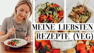 Meine 3 LIEBLINGSREZEPTE vegetarischvegan  Gesund Schnell und Einfach  TheBeauty2go [upl. by Illac]