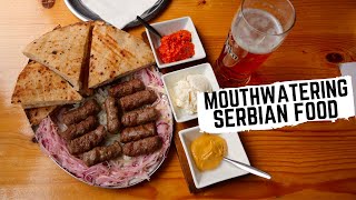 SERBIAN FOOD in Belgrade Serbia  BEST SERBIAN cevapi kobasice and pizza like youve never seen [upl. by Agnimod213]