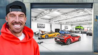 I BUILT MY DREAM SUPERCAR WORKSHOP [upl. by Nivrad]