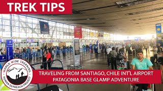 Traveling to and from the Santiago Chile International Airport  Trek Tips [upl. by Cicenia]