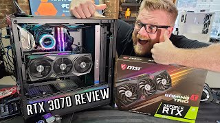 MSI RTX 3070 Gaming X Trio Review [upl. by Janey860]