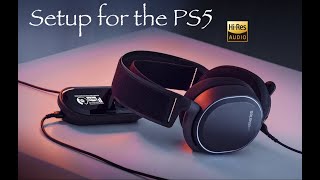 Setting Up the Steelseries Arctis Pro GameDAC Wired Headset with PS5 Part 2 [upl. by Isma853]