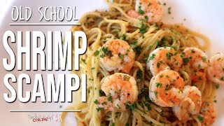 Best Old School Shrimp Scampi  SAM THE COOKING GUY [upl. by Borlow232]