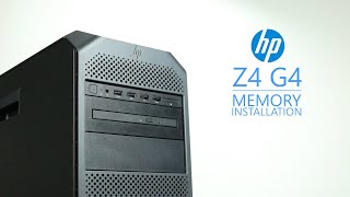 HP Z4 G4 Memory Installation [upl. by Nils]