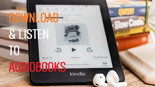 How to Download and Listen to Audiobooks On Kindle Paperwhite [upl. by Suneya]